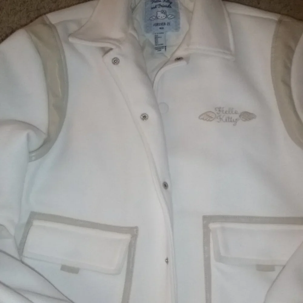 Hello Kitty varsity bomber jacket size L NWT - Picture 3 of 13